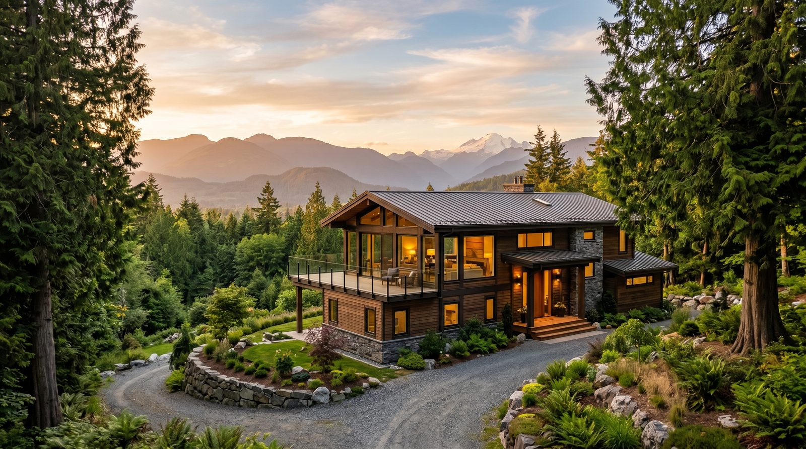 Comfortable, energy-efficient home exterior
